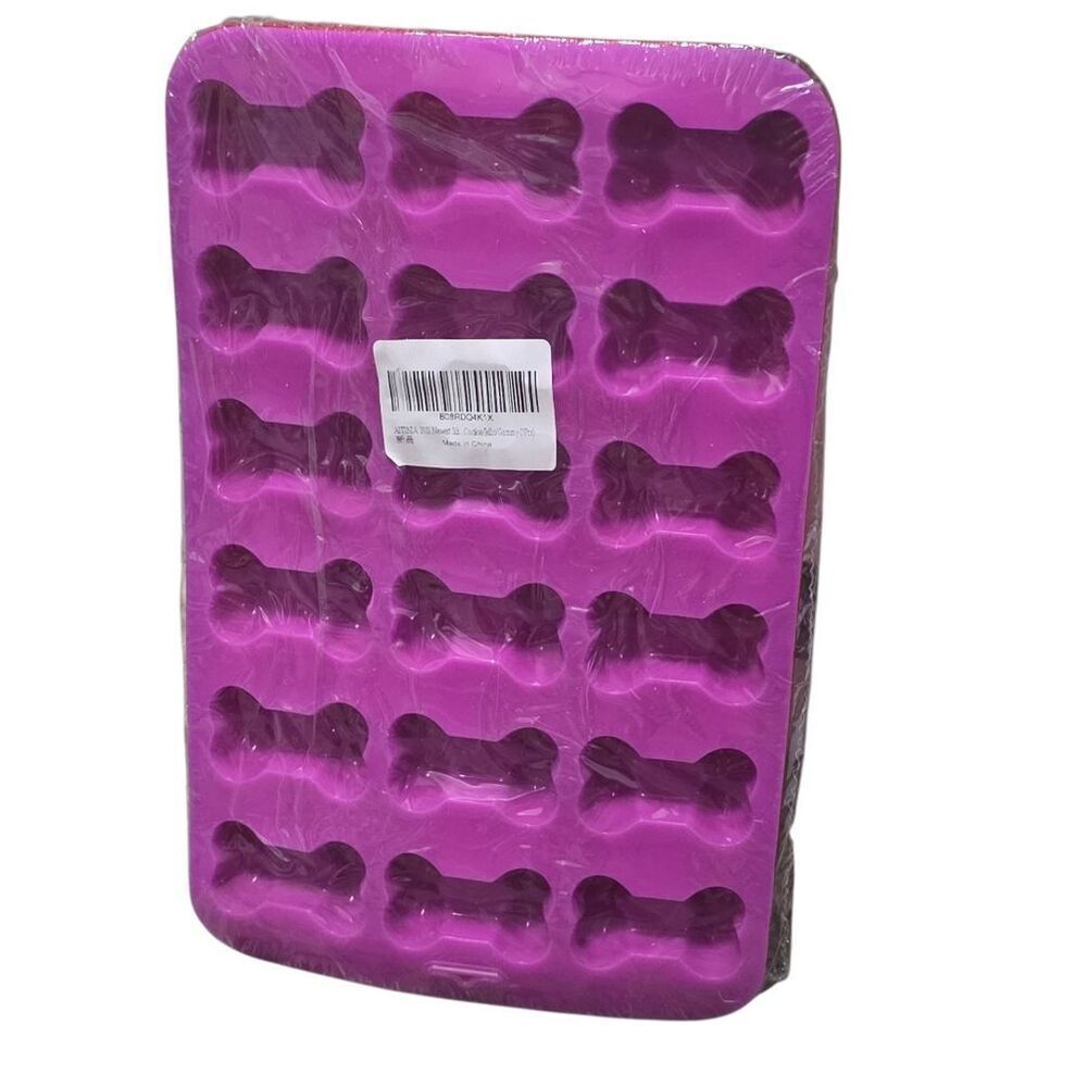 3 Pack Dog Theme Shaped Silicone Molds